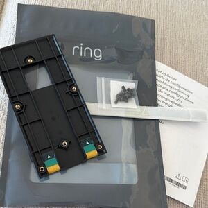 Ring Black Mounting Plate New